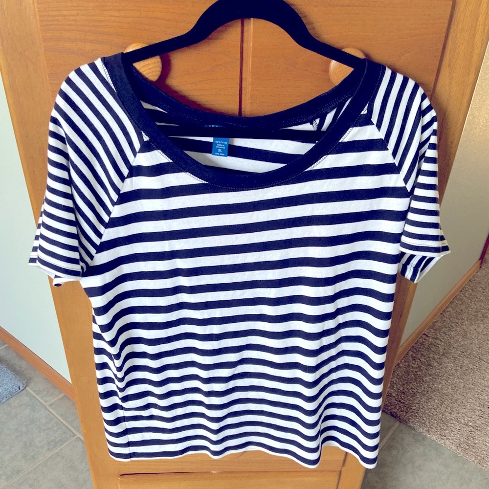 Karen Scott Striped Top